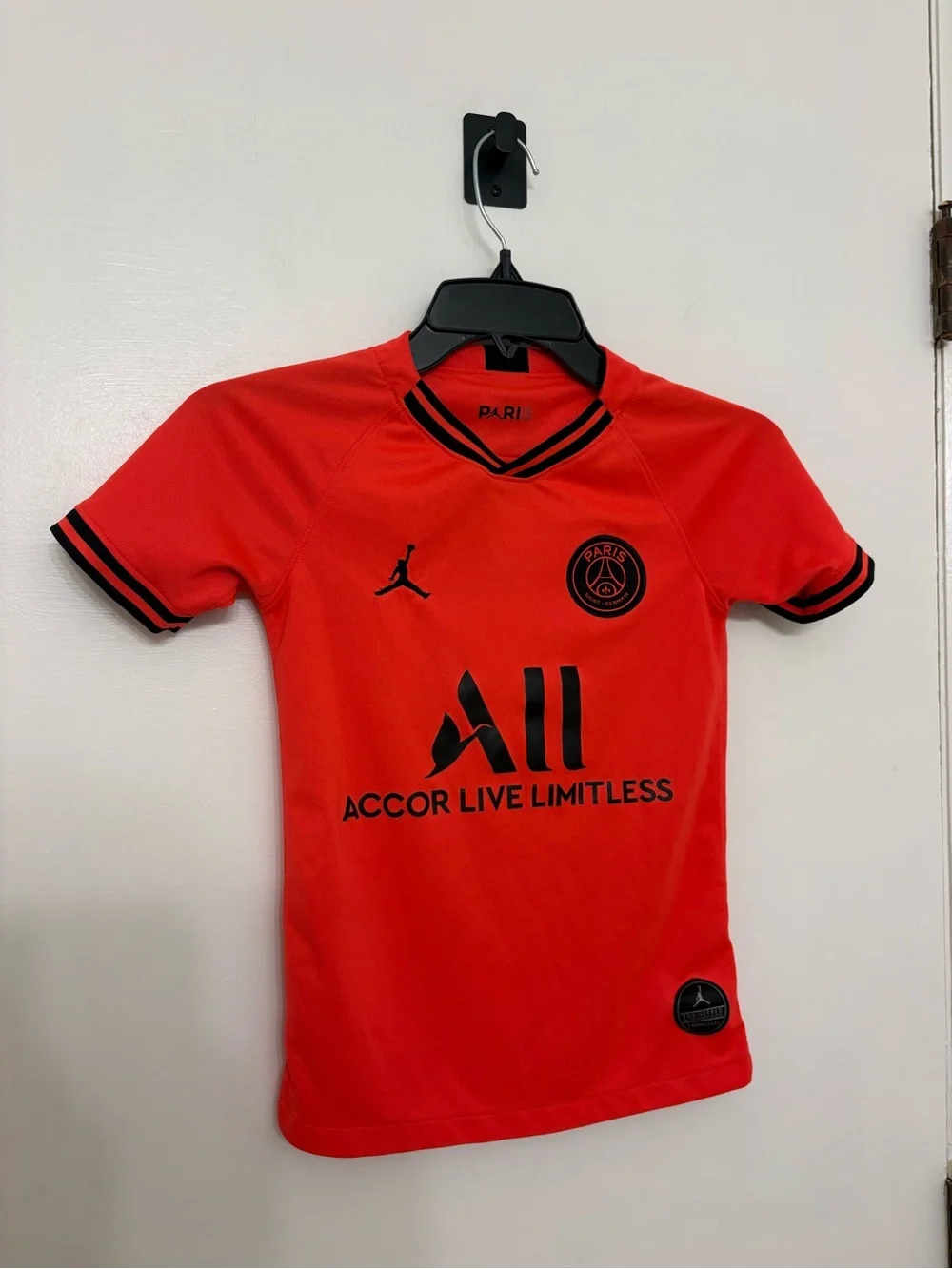 Nike Jordan Paris Saint-Germain PSG 2019/20 Away Jersey Youth Size S AJ5816-613